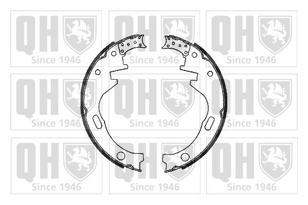 QUINTON HAZELL Piduriklotside komplekt BS746